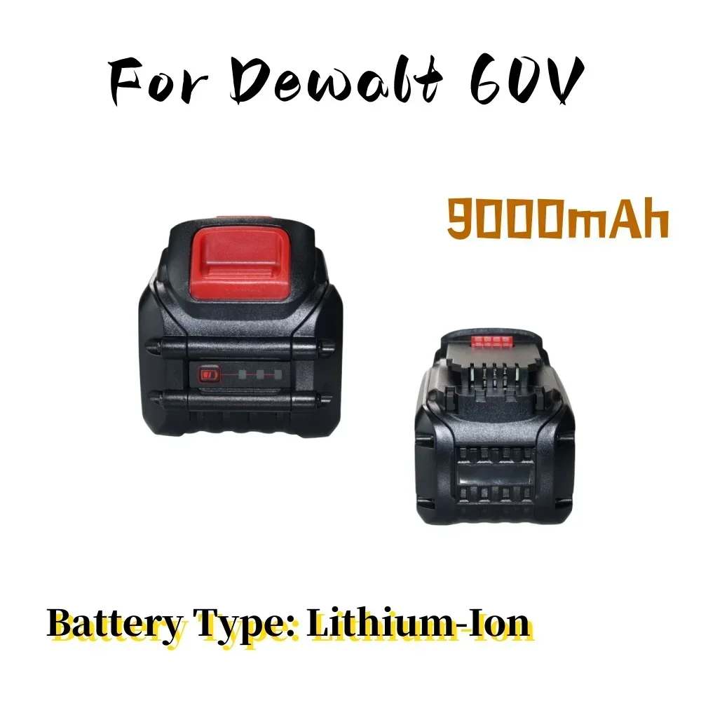 Литий-ионный аккумулятор 60 В 9000 мАч для Dewalt MAX