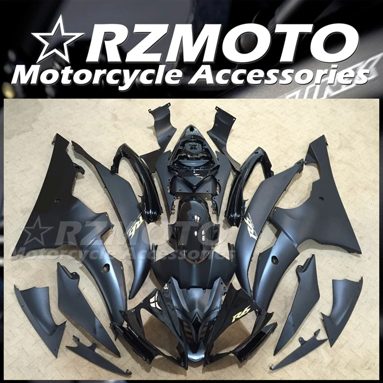 

New ABS Fairings Kit Fit For YAMAHA YZF- R6 08 - 16 2008 2009 2010 2011 2012 2013 2014 2015 2016 Bodywork Set Black