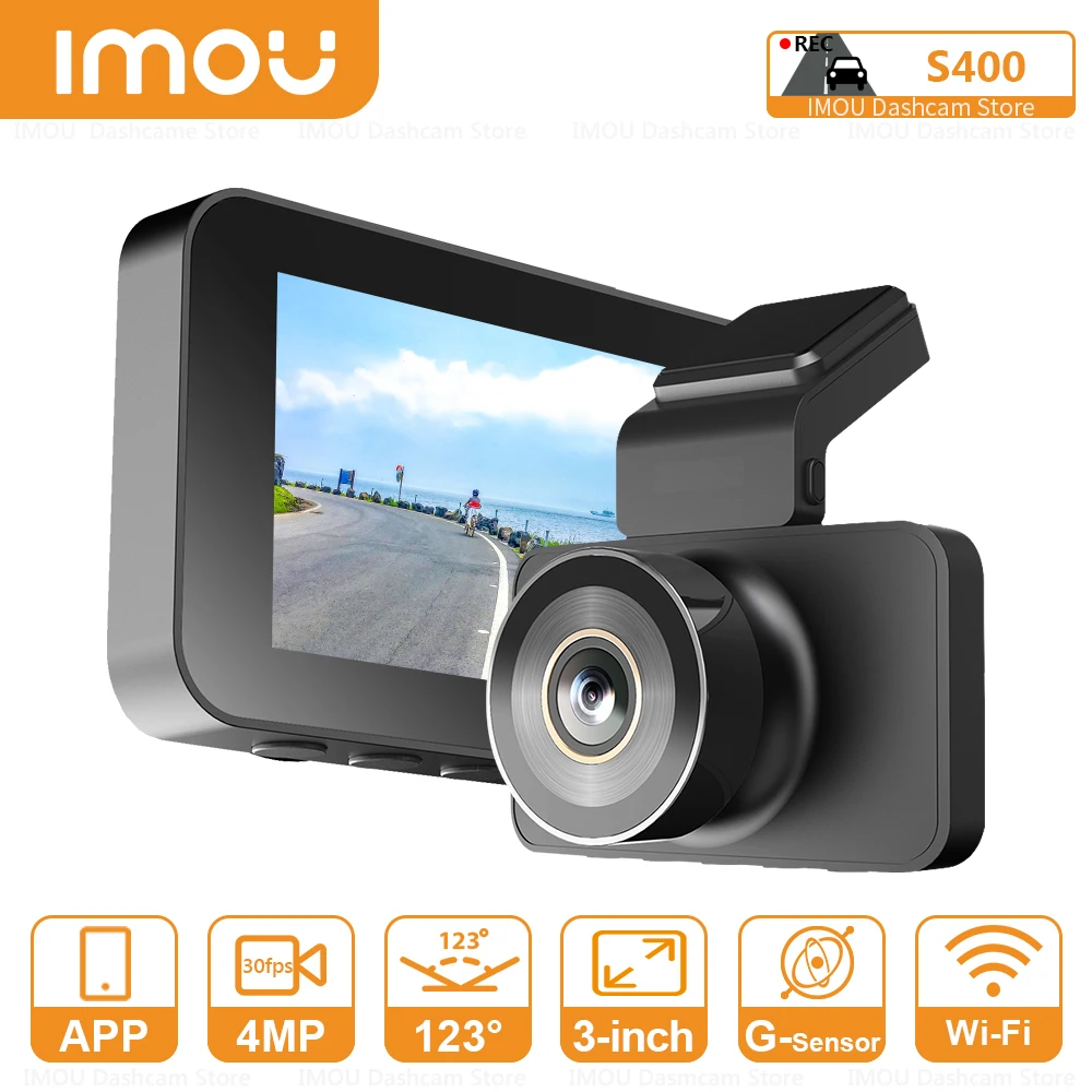 IMOU Dash Camera for Car DVR  APP Interconnection with 3