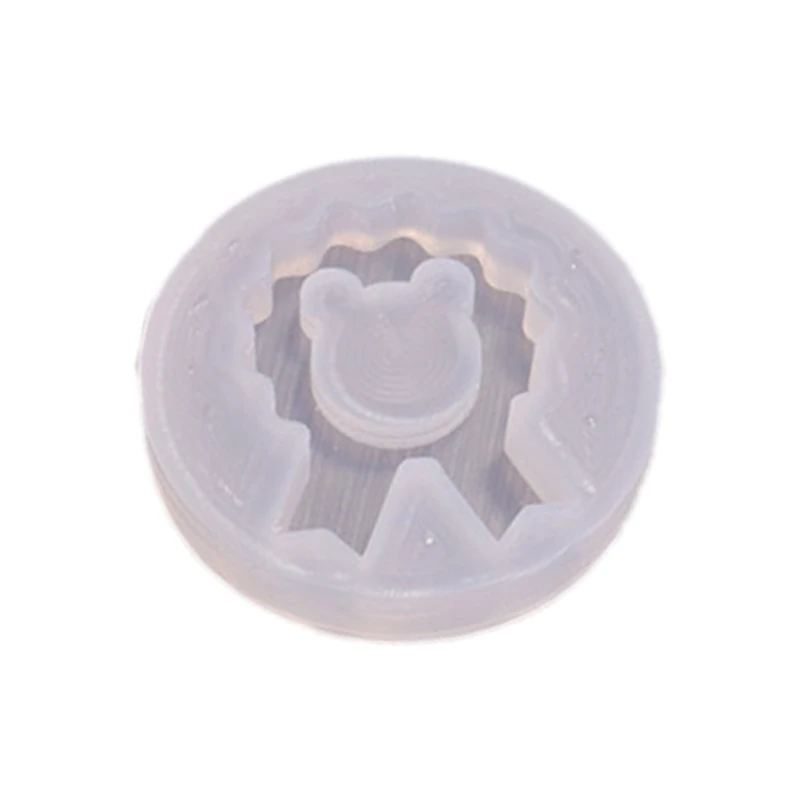 

95AB Medal Quicksand эпоксидная смола, форма ручная работа брелок для ключей с орнаментом