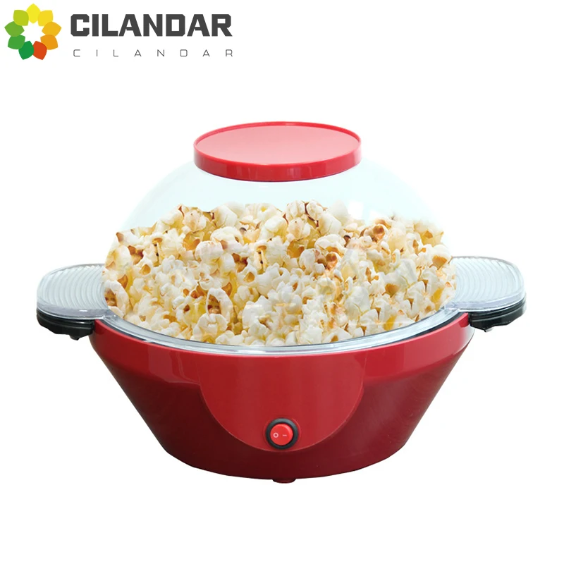 

Small household popcorn machine Electric spherical full-automatic mini corn popcorn machine for children