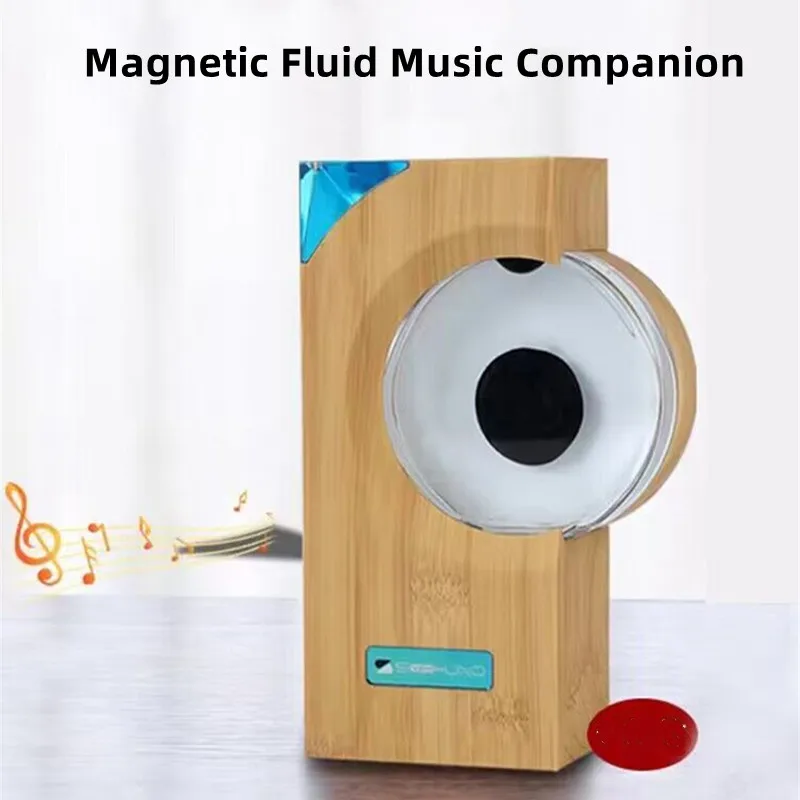 

VENOM Magnetic Fluid Pickup Light Wireless Music Companion Portable Venom Music Rhythm Light Desk Ornament Decompression Toy