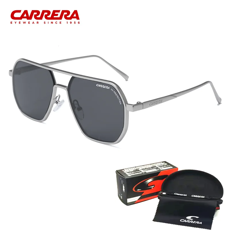 CARRERA Sunglasses Men Women Vintage Retro Sports Driving Metal Frame Glasses Eyewear UV400