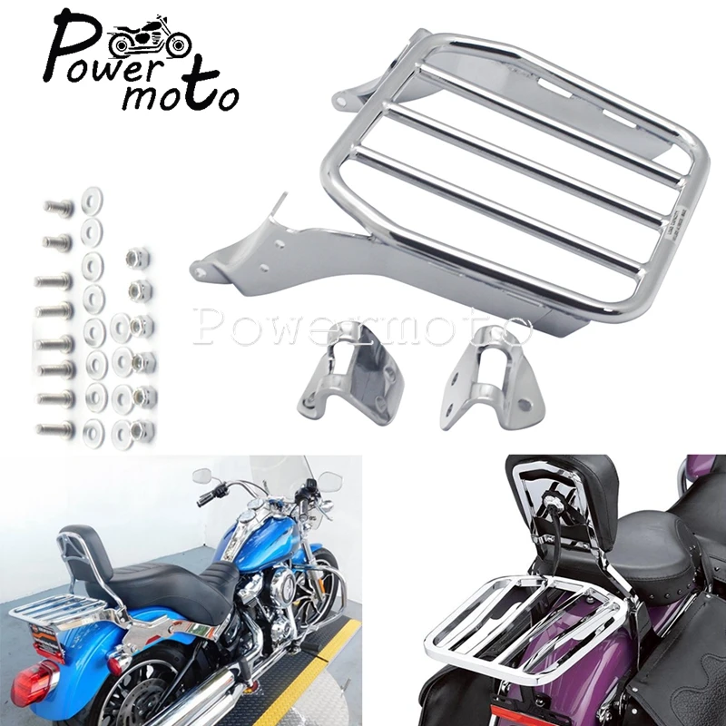 

Для улицы Боб FXBB Softail Slim FLSL Heritage FLHC Deluxe FLDE 18-up подставка под спинку мотоцикла