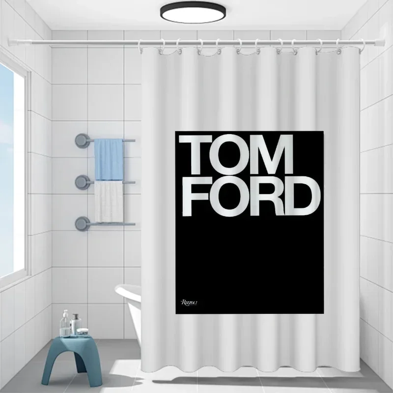 Водостойкая Занавеска Для Душа Tom-fords Из Нетканого Материала