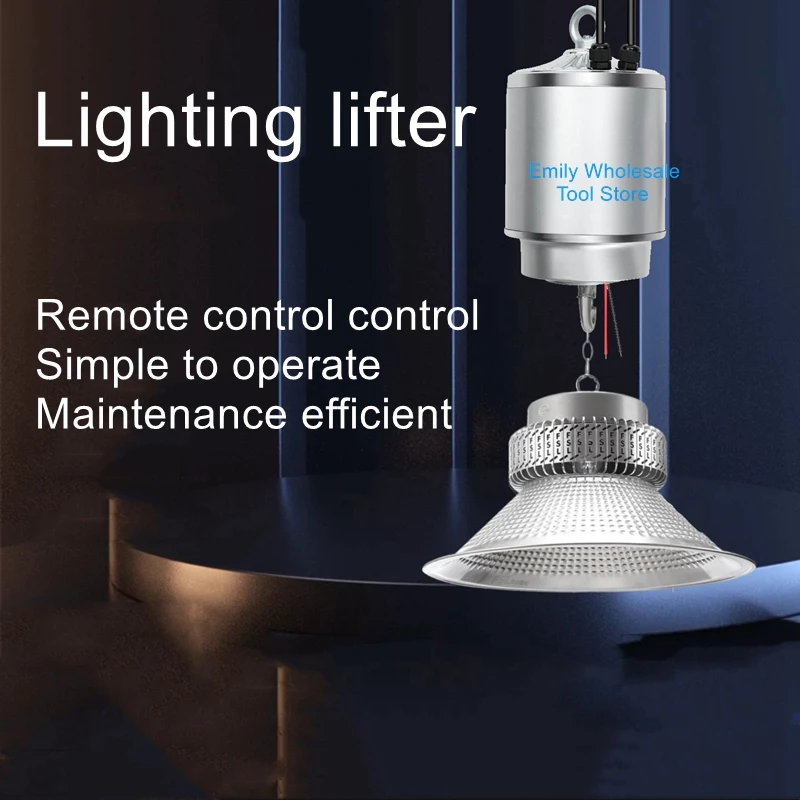 Lighting Lifter Engineering Model Smart Lifting Lighting Lifter Industrial and Mining Pendant Light Lifter