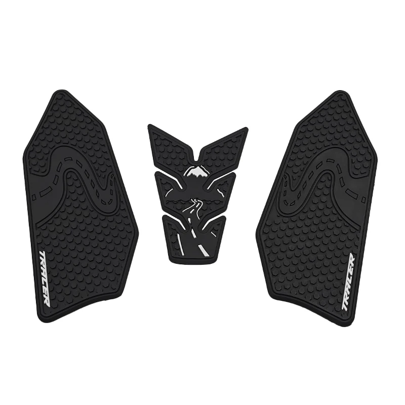 

Для YAMAHA Tracer 9 GT + TRACER 9 TRACER 9 GT 2025 мотоциклетный бак, наклейки, нескользящие боковые топливные резиновые водонепроницаемые наклейки, бак