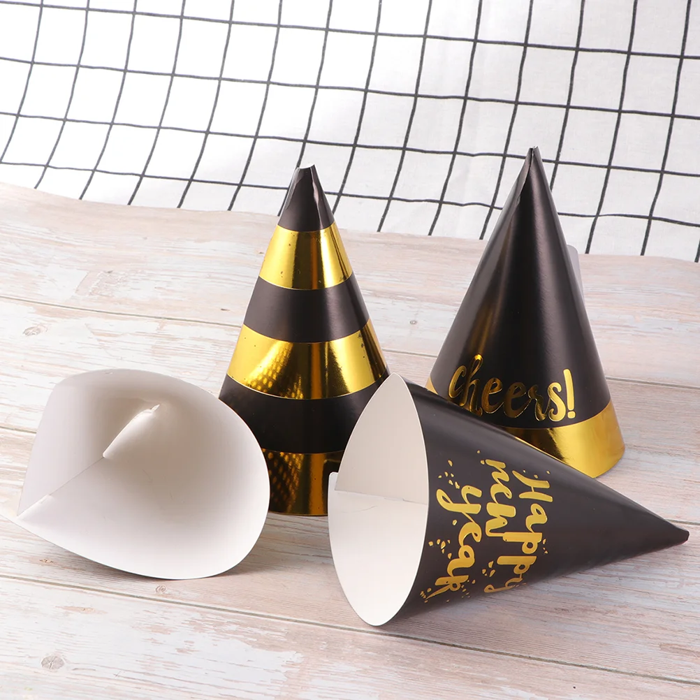 

16 Pcs Makeup Headbands 2020 New Years Cintillos De Putting 2019 Paper Hats