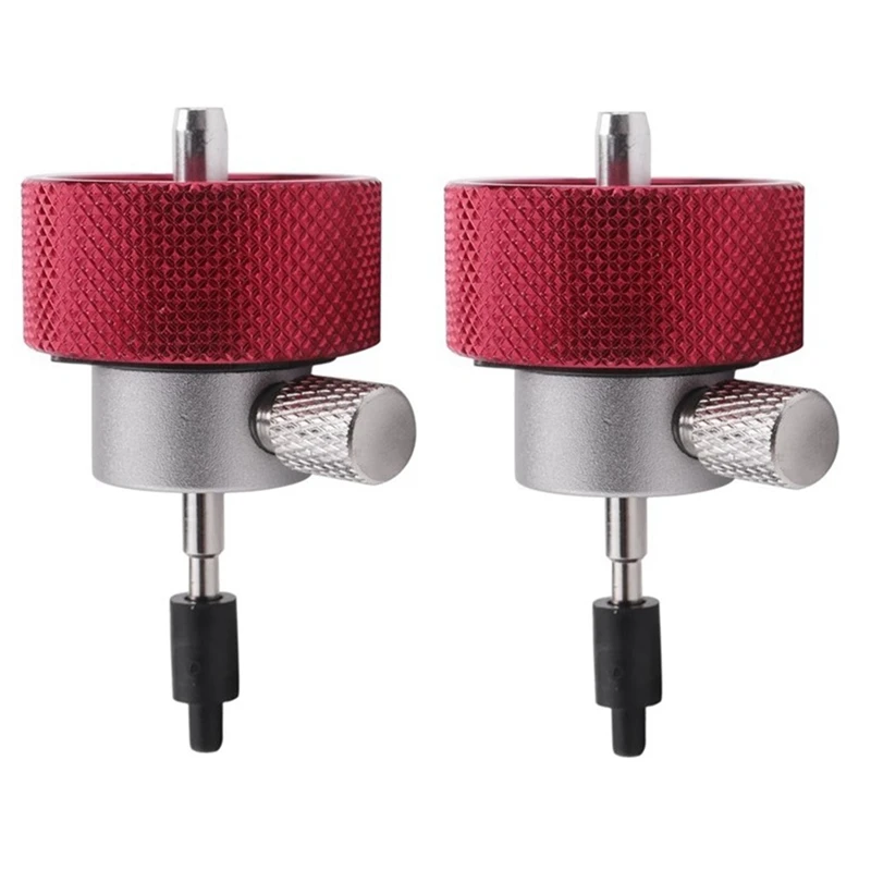 

NEW-2Pcs Reusable Propane Filling Adapter Paint Ball Gas Accessories For Green Gas Tank With Silica Pore Filling Adapter