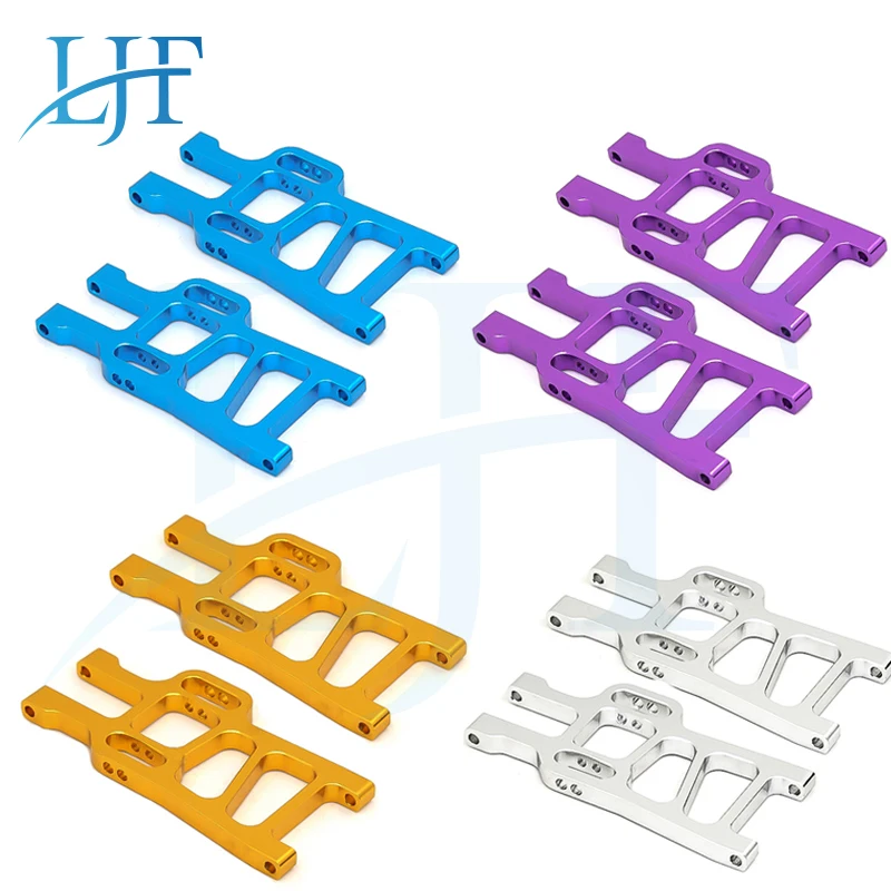 

LJF 2 шт. алюминиевый передний нижний рычаг подвески для 1/10 HSP 108019 (08005) 94108 94111 обновленные детали L223