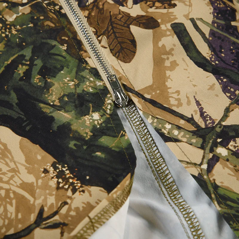 Женская длинная юбка-карго с завышенной талией и карманами