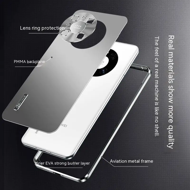 For Huawei P40 P50 magic3 honor50 Mate 40 30 Pro case Metal Magnetic Full camera lens protection aluminium alloy ultrathin cover