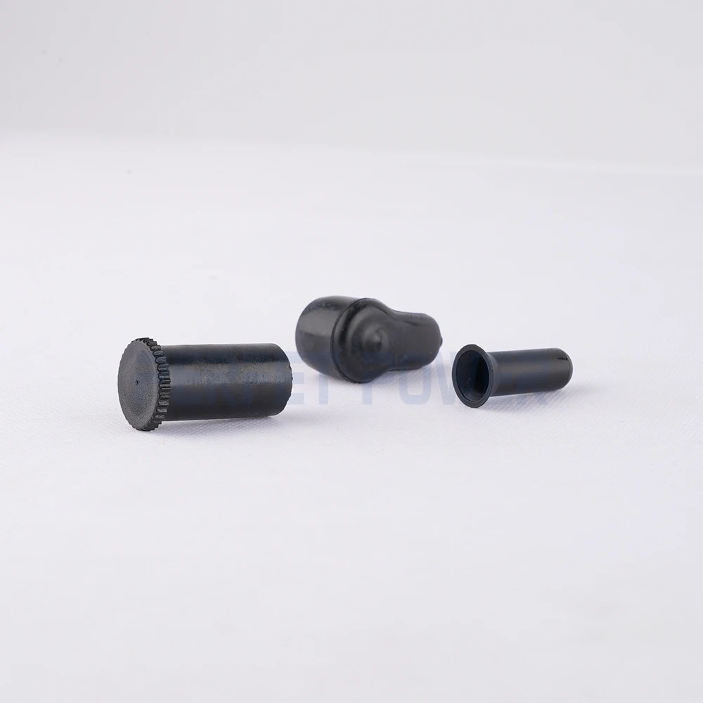 

50sets Injector Protective Cover Φ9mm*Φ12mm, Φ7mm*Φ10mm Oil Inlet and Return Nozzle Protective Cover
