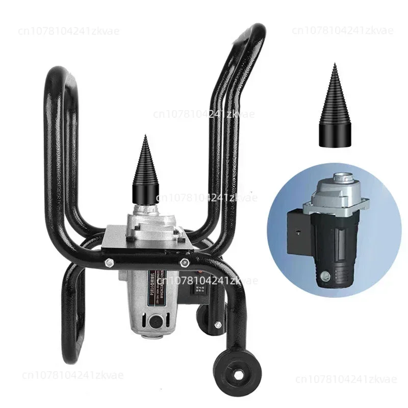 Электрический разделитель древесины бытовой маленький автоматический