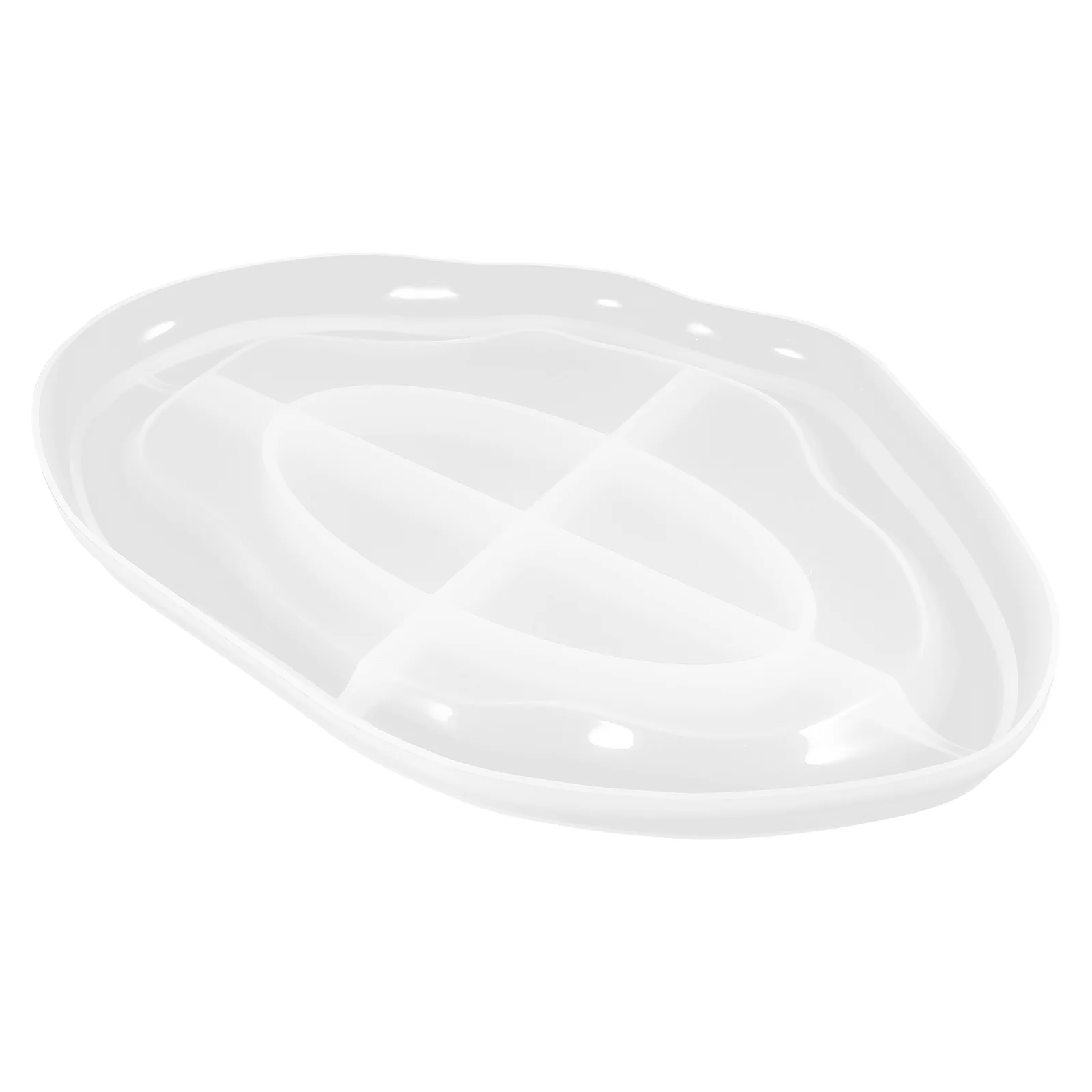 

Mold Tray Resin Diy Molds Silicone Plate Coaster Making Epoxy Jewelry Serving Castingstorage Irregular Decorative Round Rolling