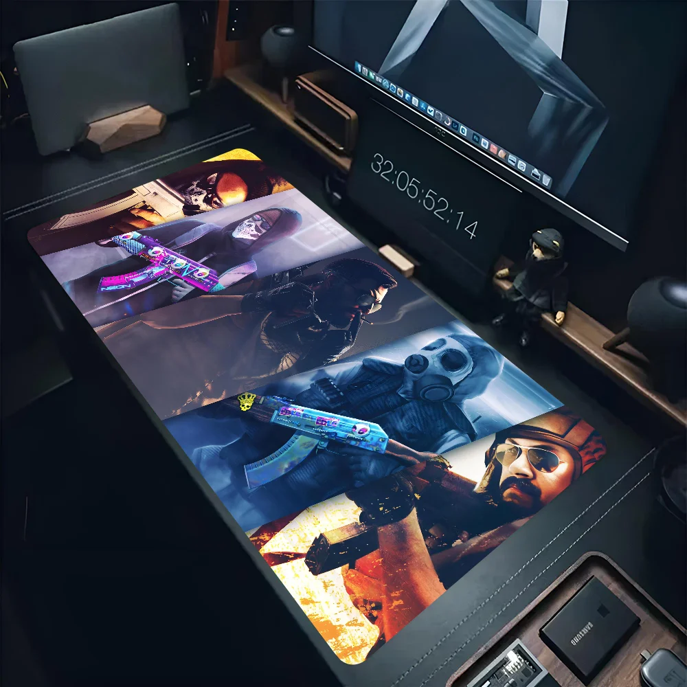 1 шт. Нескользящий коврик для мыши STEAM FPS CSGO с персонажами подходит офисных