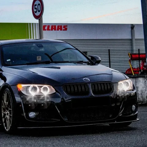 Для BMW E92 E93 M спортивный передний бампер сплиттер губа для 325d 330i 320d 330xi 335xi 2-dr M-tech противотуманная решетка боди 2006-2013