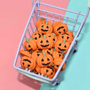 Imported Craft Pumpkin DIY Mobile Phone Shell Stickers Parts Doll House Accessories Scrapbook Embellishment H