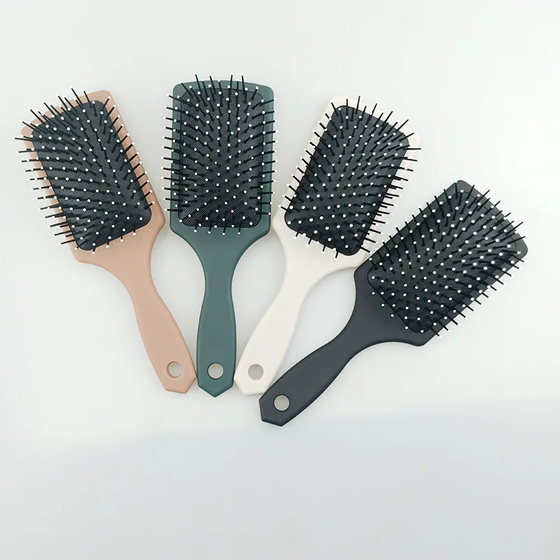 

Hair Comb Air Bag Massage Comb Straight ABS Square Hair Brush Head Anti-static Smooth Styling Tools escova de cabelo