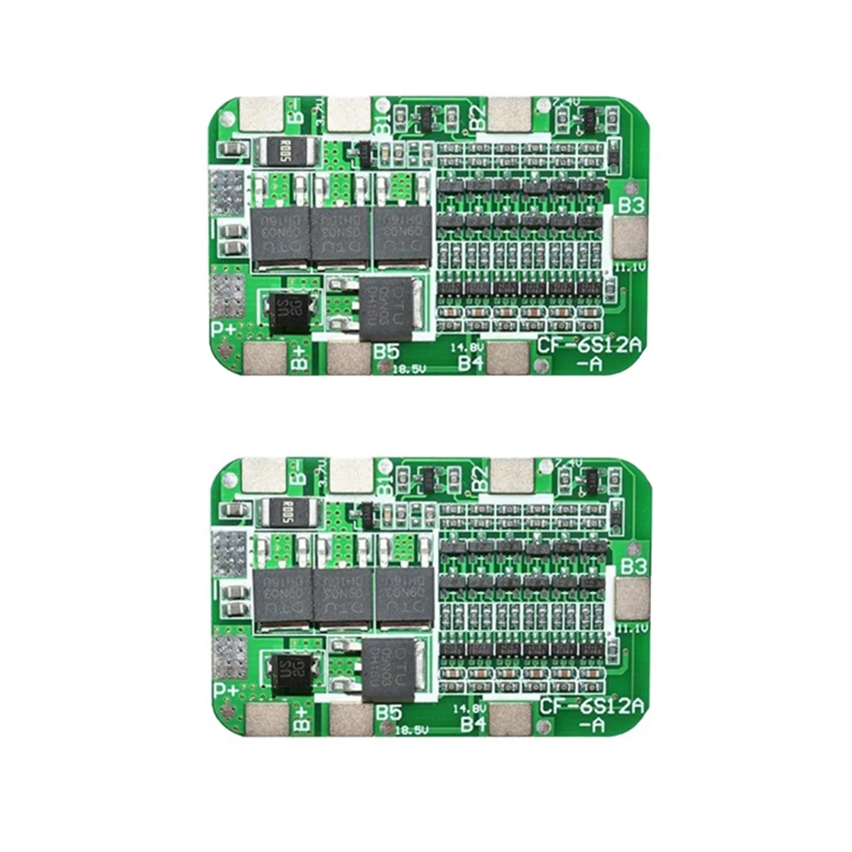 

2Pcs 6S 15A 24V BMS Charger Protection Board for 6 18650 Li-Ion Lithium Battery Cell Module DIY Kit