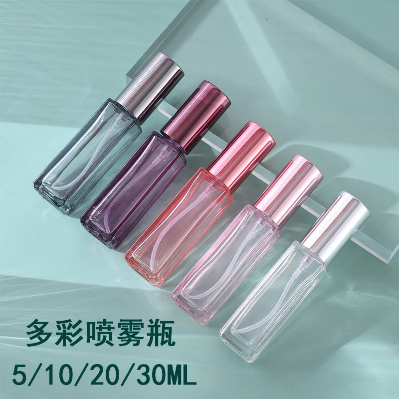 

10ml 20ml Empty Perfume Spray Bottles Mini Glass Spray Atomizer Portable Travel Cosmetic Storage Bottle Sub-bottling Sample Vial