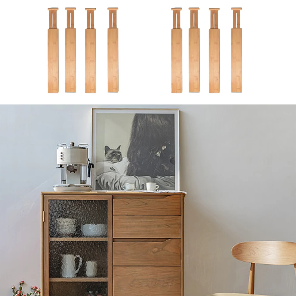 

4pack lot Durable Drawer Dividers For Clutter-free Kitchen For Home And Restaurant Mutifunctional