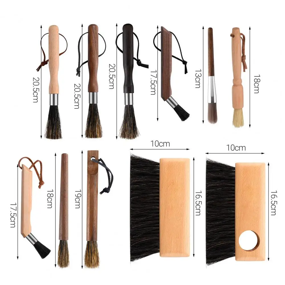 Деревянная щетка для кофемашины противоизносная экономичная удобная