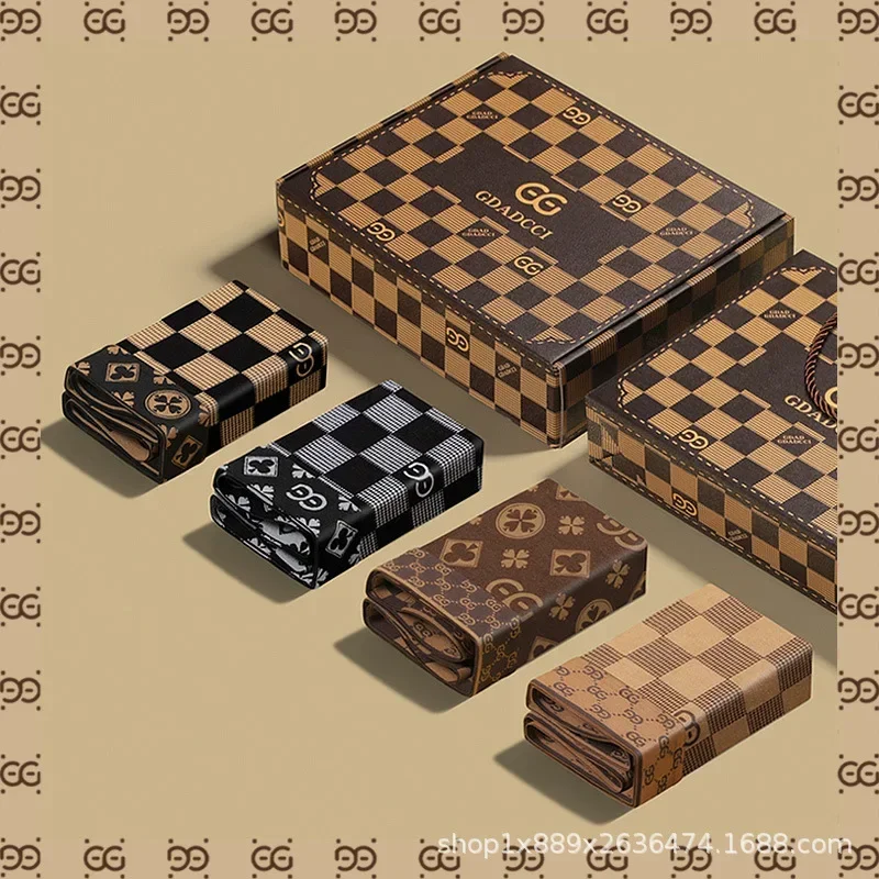 

3-4PCS Mens Underwear Quick Drying Antibacterial Breathable Thin Modal Printed Mid Rise Color Blocking Flat Corner Pants