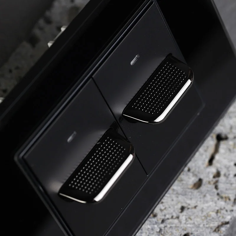 Настенный переключатель из закаленного стекла YINKA 1-канальный Muilyway 2-канальный