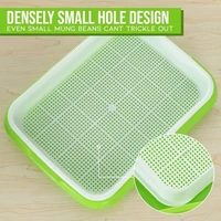 2 layer hydroponic tray gardening tools microgreens seed germination tray for begginers microgreens tray paper 33cm26cm5cm