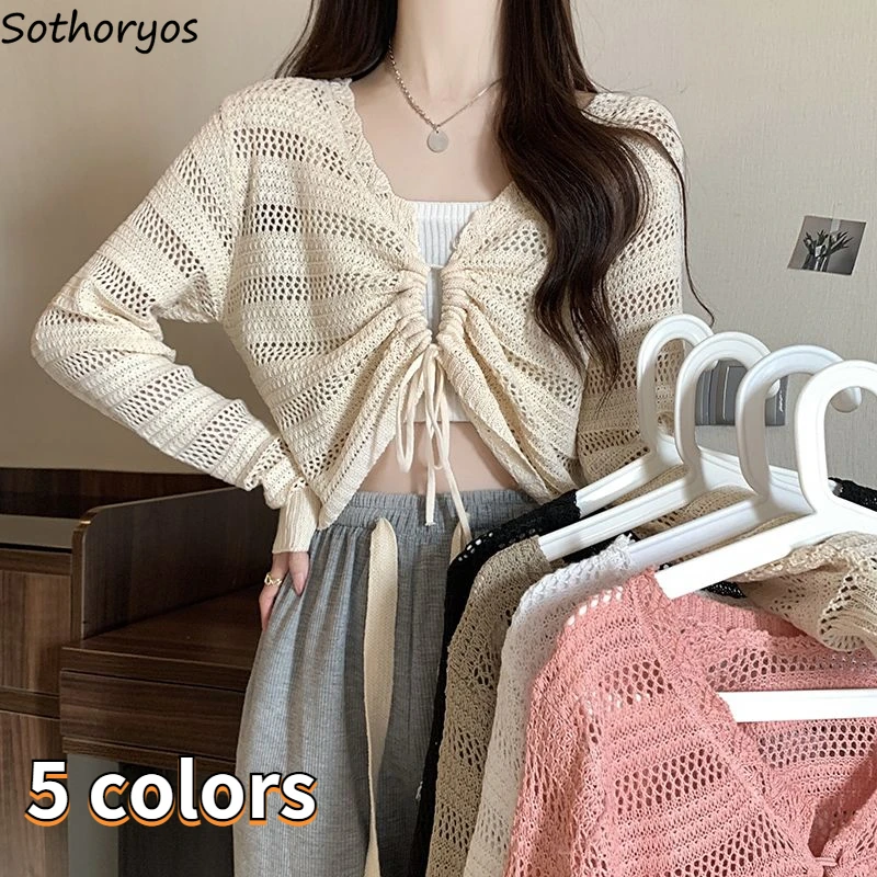 

Футболки женские, индивидуальные, солнцезащитные, повседневные, простые, ажурные, чистые, Ulzzang, дышащие, фотографические, привлекательные женские