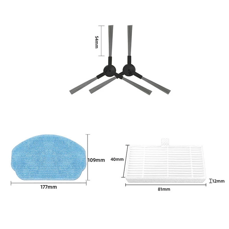 Комплект аксессуаров для робота-пылесоса MAMNV BR150/BR151 ZCWA MANVINS G20 ONSON