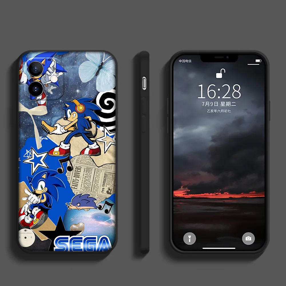 Чехол SO18 Anime Sonics Hedgehog для Huawei Nova 5T 4E 3i 3 2 2i Y6 Y6P Y7 Y9 Honor 20 20s 9X 7C Prime Lite 2019