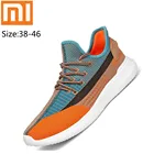 Мужские кроссовки Xiaomi, Легкие беговые кроссовки, дышащая повседневная обувь, сетчатая модная серая насыщенная спортивная обувь для прогулок для мужчин