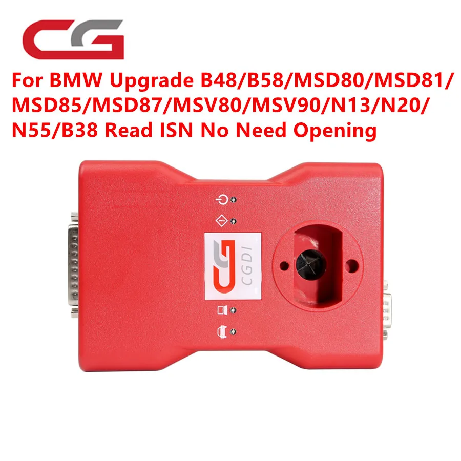 

For BMW Upgrade B48/B58/MSD80/MSD81/MSD85/MSD87/MSV80/MSV90/N13/N20/N55/B38 Read ISN No Need Opening