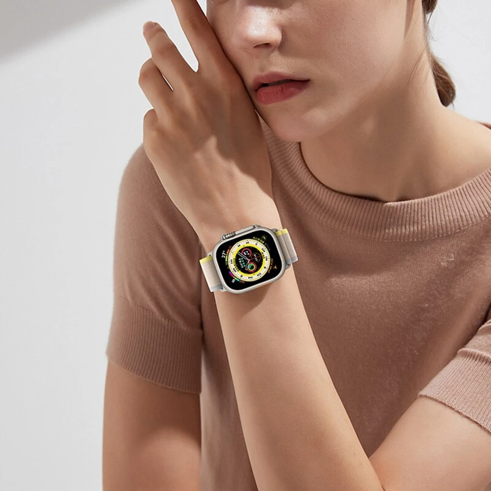 Trail Loop For apple watch band 49mm 44mm 45mm 40mm 41mm 42mm 38 45 49 mm correa bracelet iWatch Ultra series 8 7 6 5 3 se strap