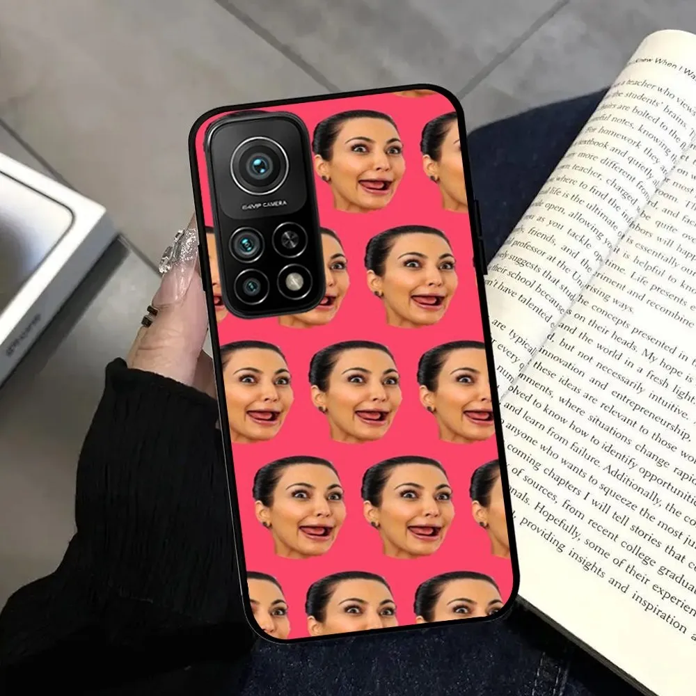 Чехол для телефона K-Kim K-Kardashian Actress Samsung A 50 52 72 73 80 91 32 51 71 Черный силиконовый мягкий