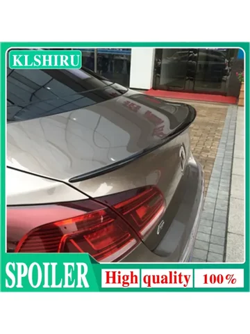 Для Volkswagen VW Passat CC 2009-2016 Авто ABS пластик Неокрашенный задний Багажник крыло губа спойлер автомобильные аксессуары