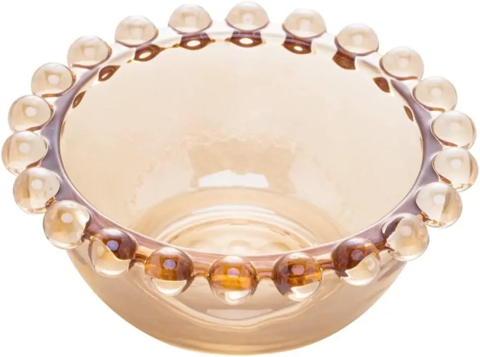 

Pearl Crystal Bowl Set 4 Pieces, Pink, 9 x 4 cm