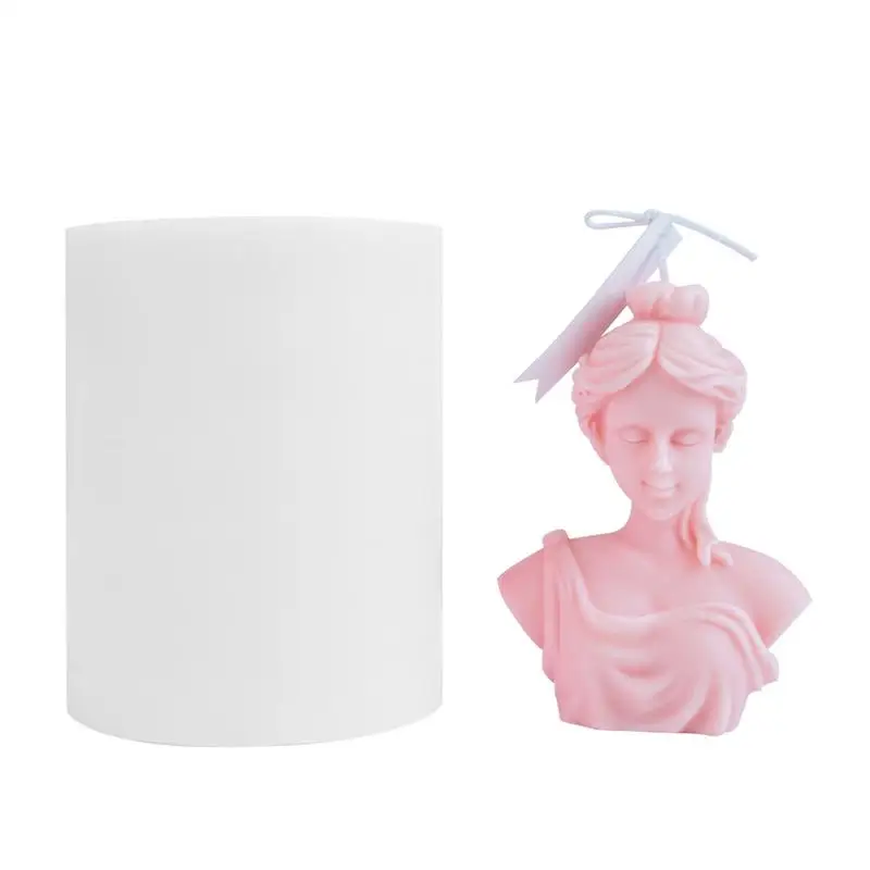 Силиконовые формы для свечей 3D форма женского тела с красивой девушкой