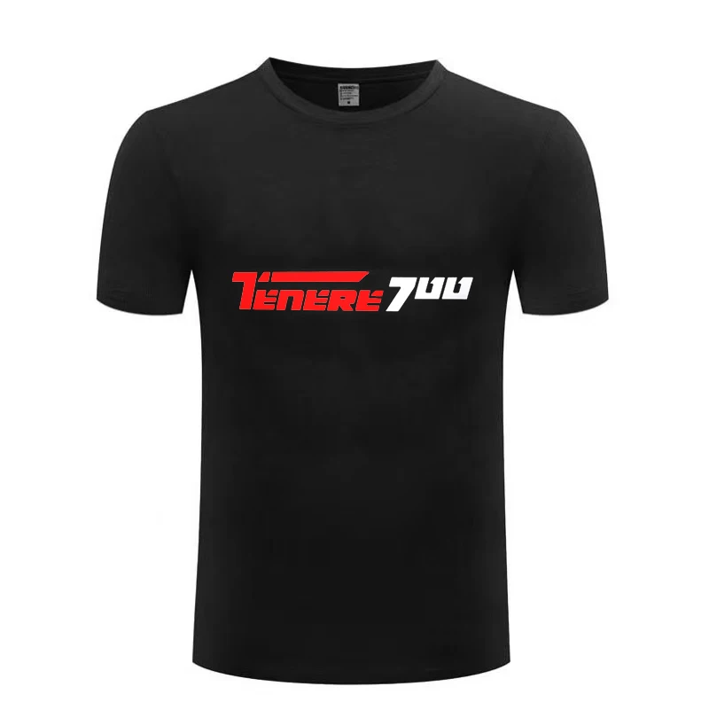 Тенере 700 Логотип Черный - Красный Крутой Дизайн Модной Футболки Тишка T7 Африканский Близнец Пламя Xtz660 Xtz700 100% Хлопок на.