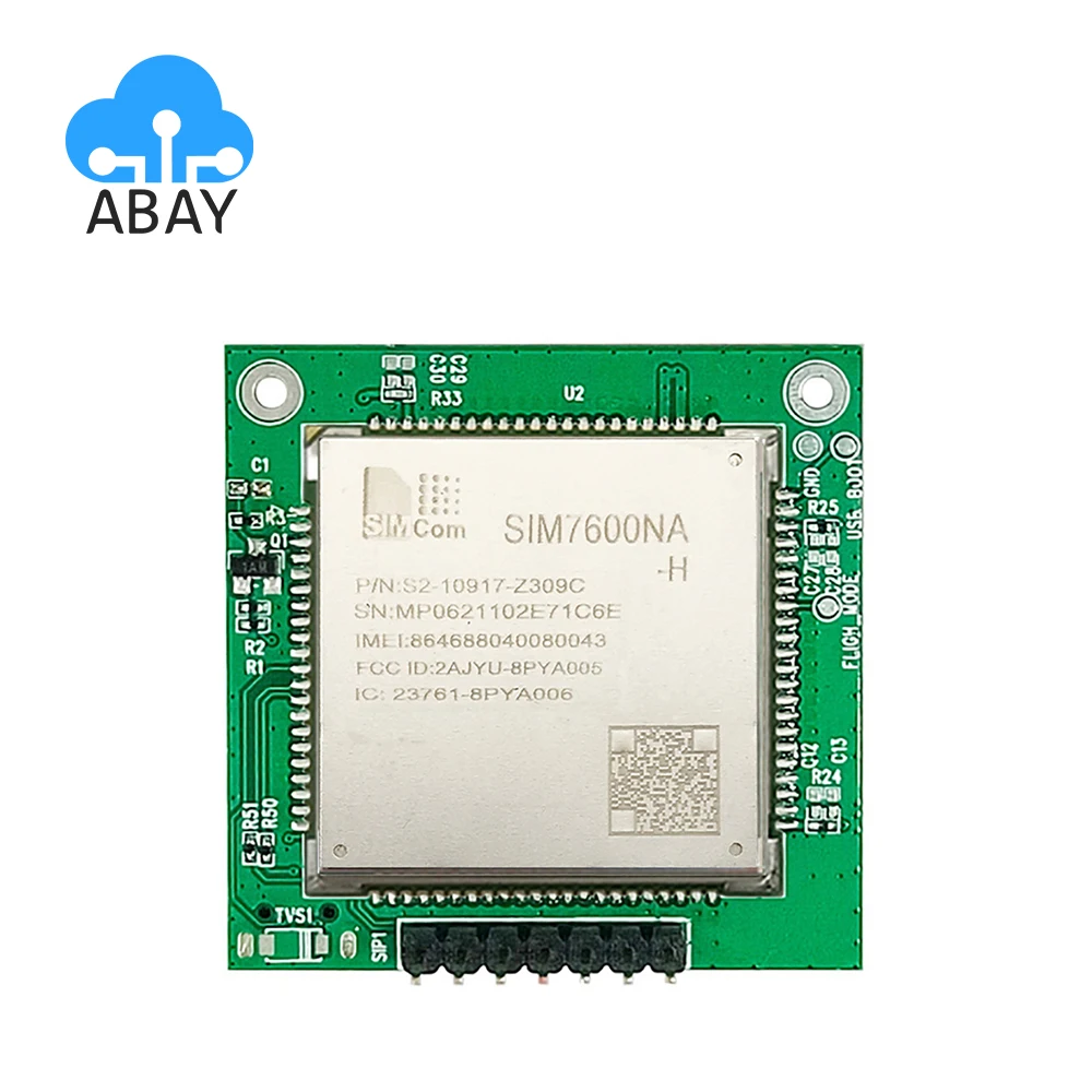 

SIMCOM SIM7600NA-H breakout board SIM7600NA-H LTE Cat4 module for North Amercial Band B2/B4/B5/B12/B13/B14/B25/B26/B66/B71