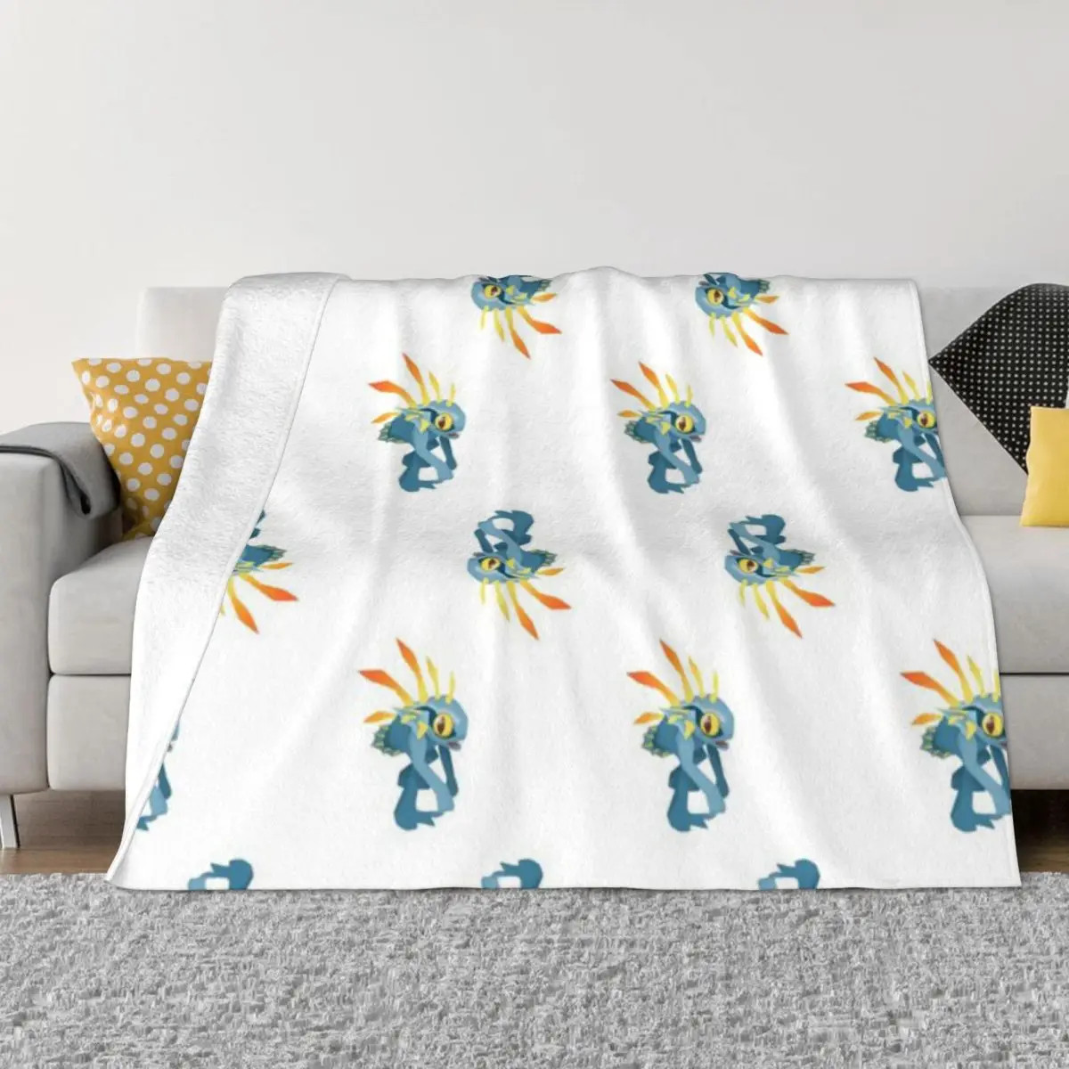 Все любят ультрамягкое Флисовое одеяло A Murloc