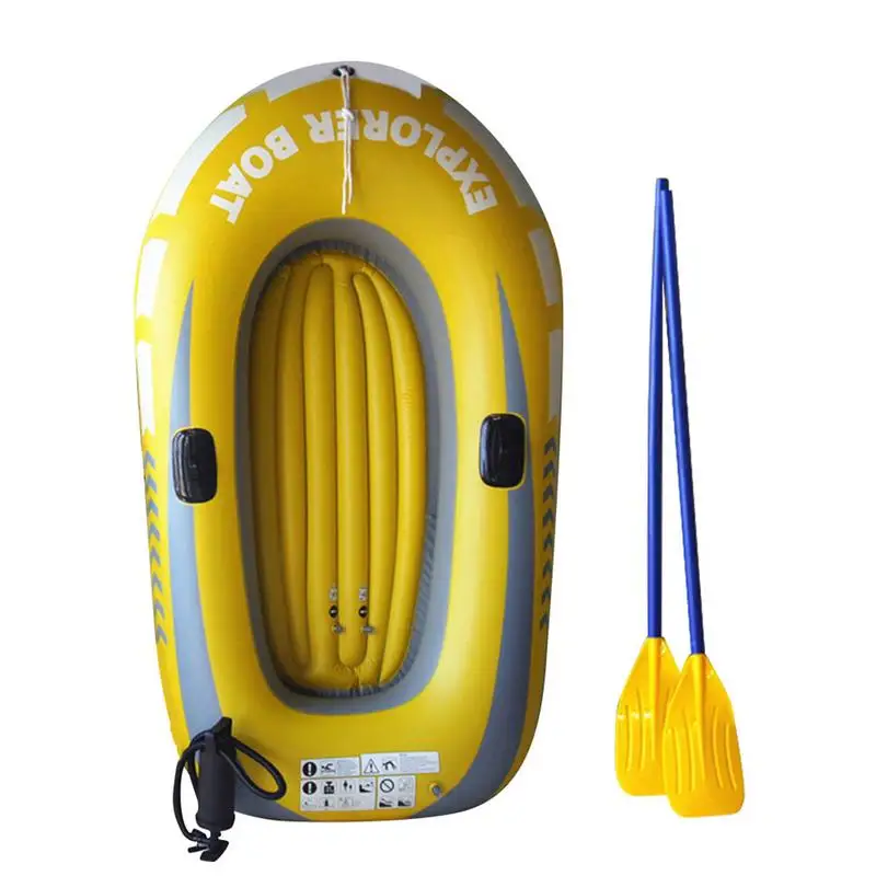 Rubber Dinghy Thicken Foldable Drifting Fishing Boat Raft Wi