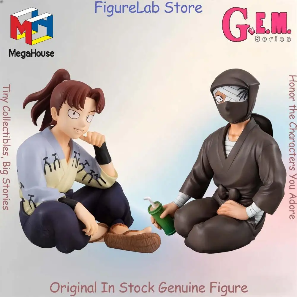 Фото Оригинальная фигурка Megahouse G.E.M. Series Tenohira Zawat-San Tenohira Rikichi из аниме Нинтама, модель Rant, в коробке, в наличии №1