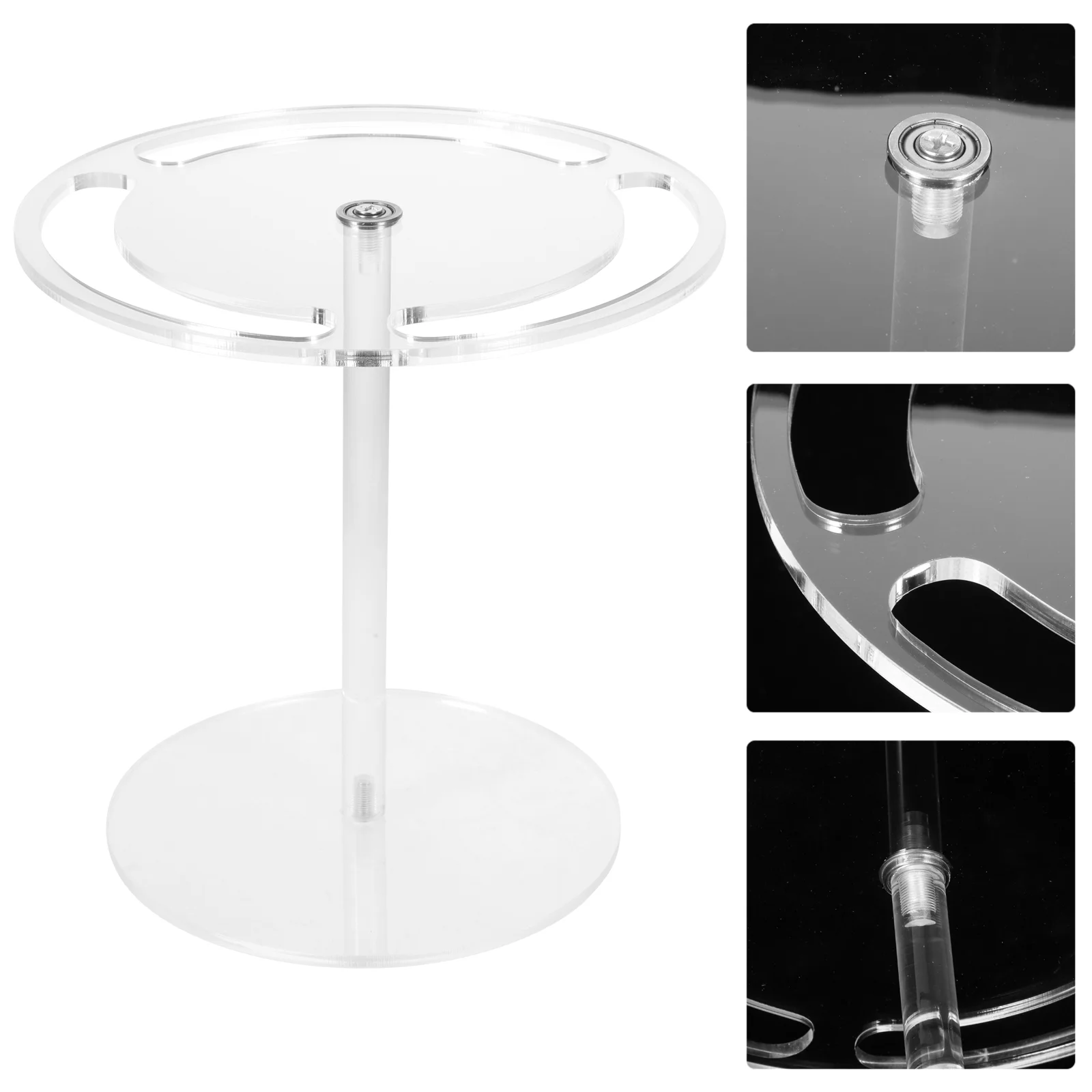 

Sunglasses Display Stand Shop Desktop Rotating Eyewear Display Rack Holder