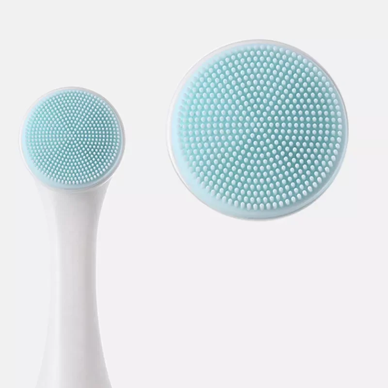 

NEW IN Face Cleansing Brush Double-Sided Facial Cleanser Blackhead Removal Product Pore Cleaner Exfoliator Face Scrub Brush