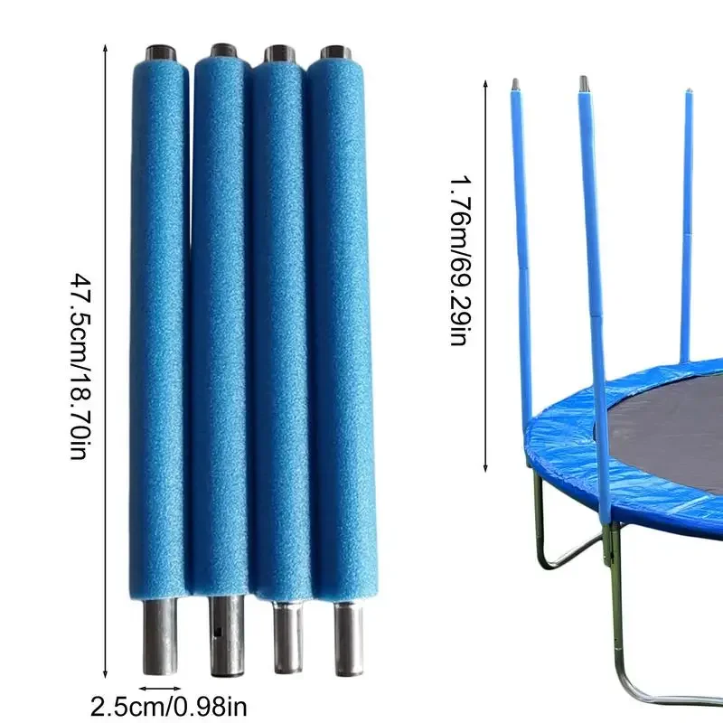 Столбы для Мусса погружения анти-столкновения столкновения трубы сталь vis 4 штуки