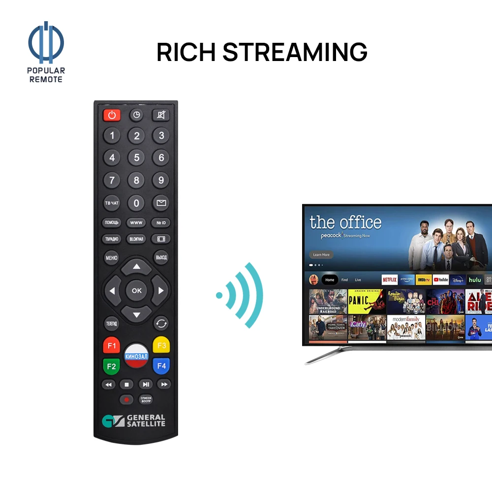 GS8306 универсальный пульт дистанционного управления для российского рынка TV IR по