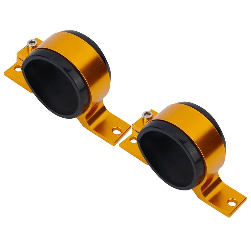 2 шт. золотой топливный насос 60 мм одинарный кронштейн фильтр внешний зажим для 044